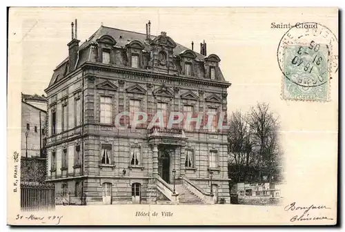 Cartes postales Saint Cloud Hotel de Ville