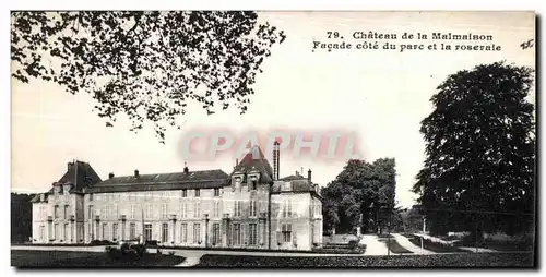 Ansichtskarte AK Chateau de la Malmaison Facase cote du parc et la roseraie