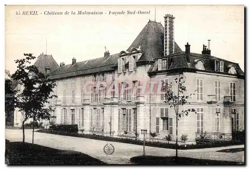 Ansichtskarte AK RUEIL Chateau De La Malmaison Facade Sud Ouest