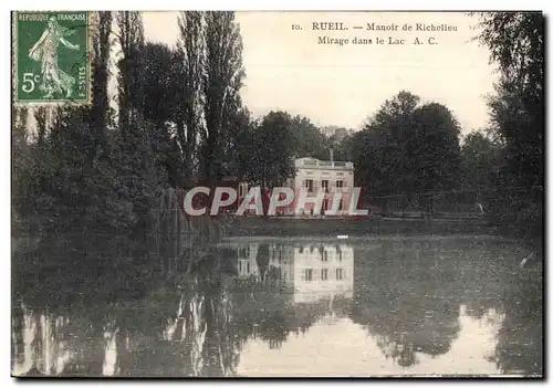 Cartes postales RUEIL Manoir de Richelieu Mirage Dana le Lac