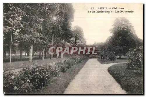 Ansichtskarte AK Rueil Chateau de la Malmaison La Roseraie