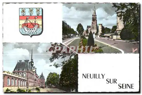 Cartes postales moderne Neuilly Sur Seine L Eglise