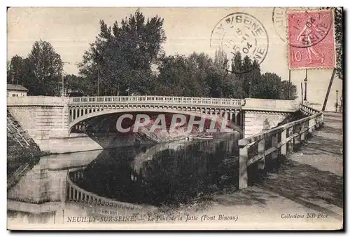 Cartes postales Neuilly Sur Seine Le point de la Jatle