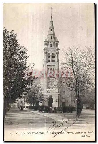 Cartes postales Neuilly Sur Seine L Eglise Saint pierre avenue du Roule