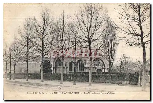 Cartes postales Neuilly Sur Seine La Chapelle du due d Orleans