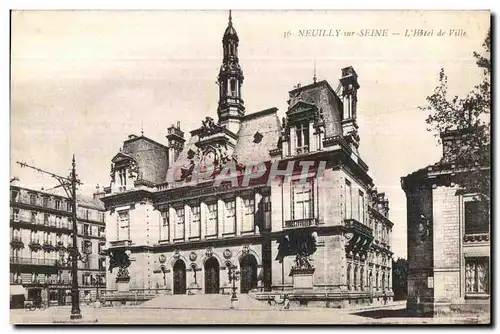 Cartes postales Neuilly Sur Seine L Hotel de Ville