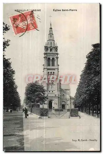 Cartes postales Neuilly Sur Seine Eglise Saint Pierre