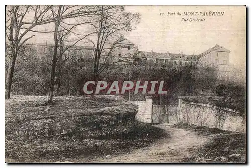 Cartes postales Fort du Mont Valerien Vue Generale