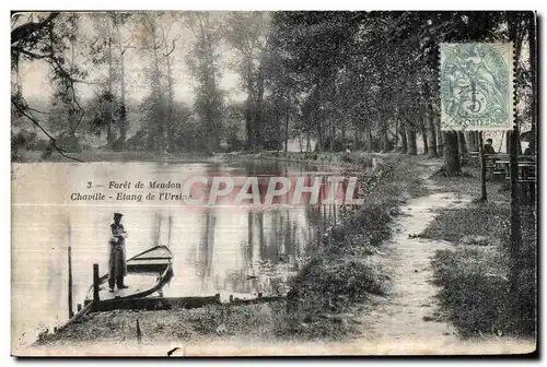 Ansichtskarte AK Foret de Meudon Chaville Etang de l Ursine