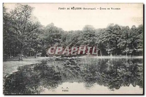 Ansichtskarte AK Foret De Meudon Etang de Villebon