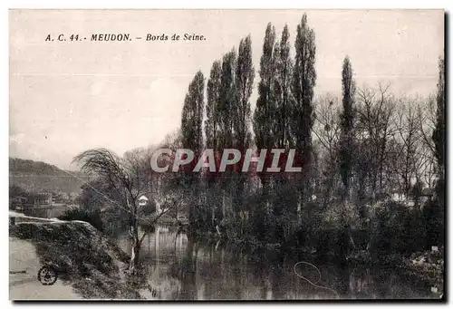 Cartes postales Meudon Bords de Seine