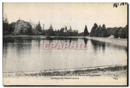 Cartes postales Foret de Meudon Bellevue le Bassion de la seconde Terrasse de l observatoire