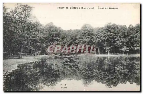 Ansichtskarte AK Foret de Meudon Etang de Villebon