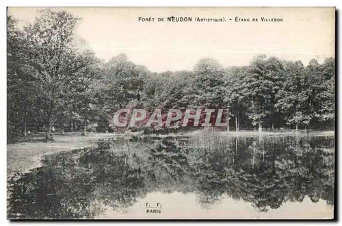 Ansichtskarte AK Foret de Meudon Etang de Villebon