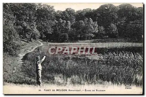 Ansichtskarte AK Foret de Meudon Etang de Villebon