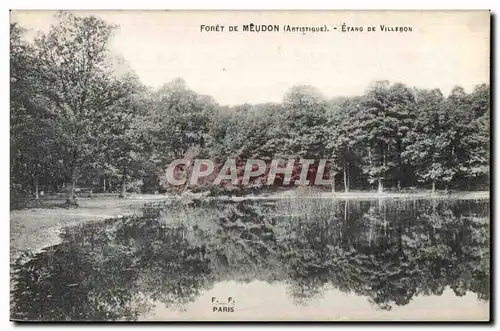 Ansichtskarte AK Foret De Meudon Etang de Villebon