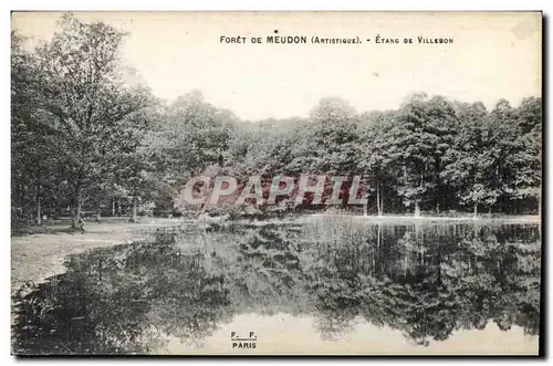 Ansichtskarte AK Foret De Meudon Etang de Villebon