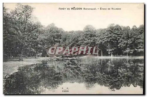 Cartes postales Foret De Meudon Etang de Villebon