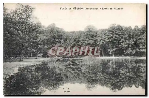 Ansichtskarte AK Foret De Meudon Etang de Villebon