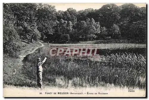 Cartes postales Foret De Meudon Etang de Villebon