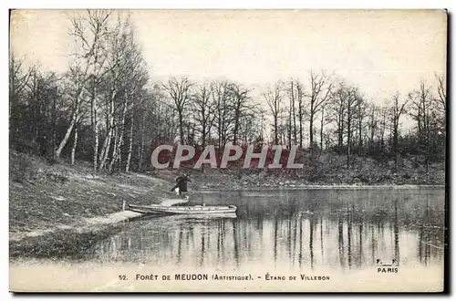 Ansichtskarte AK Meudon Foret De Etang De Villebon