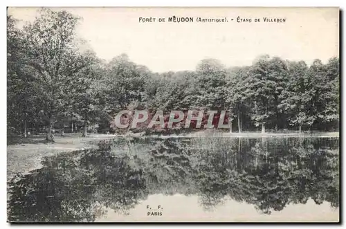 Cartes postales Meudon Foret De Etang De Villebon