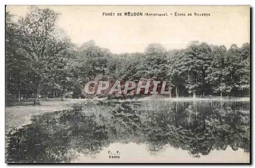 Ansichtskarte AK Meudon Foret De Etang De Villebon