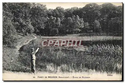 Cartes postales Meudon Foret De Etang De Villebon