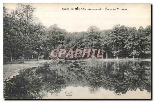 Ansichtskarte AK Meudon Foret De Etang De Villebon