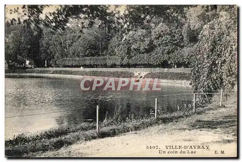 Cartes postales Ville D Avray Un coin du Lac