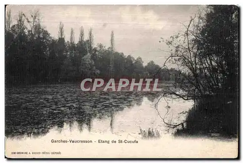 Cartes postales Graches Vaucresson Etang de St Cucufa