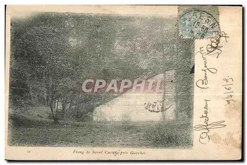 Cartes postales Etang de Saint Cucufa pres Garches