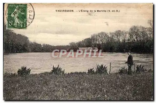 Ansichtskarte AK Vaucresson L Etang de la Marche