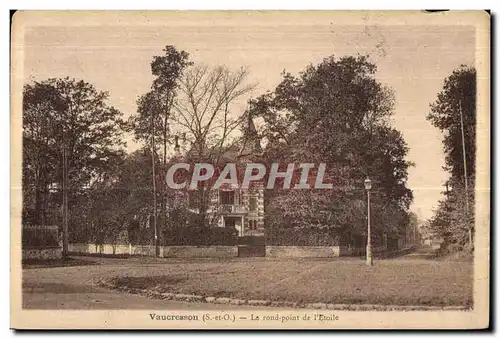 Cartes postales Vaucresson Le rond point de l Etoile