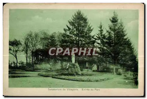 Cartes postales Sanatorium de Villepinte Entree du Parc