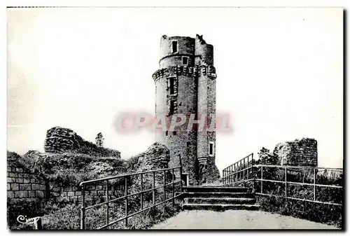 Cartes postales Montlhery(S et O) ancien Donjon du Cheteau deMontlhery fortifie en par Thibaut File Etoupe et de