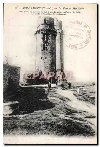 Cartes postales Montlhery (S et O) La tour de montlhery