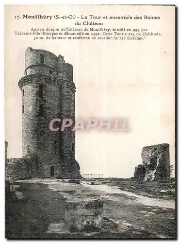 Montlhery - La Tour - Chateau - Cartes postales