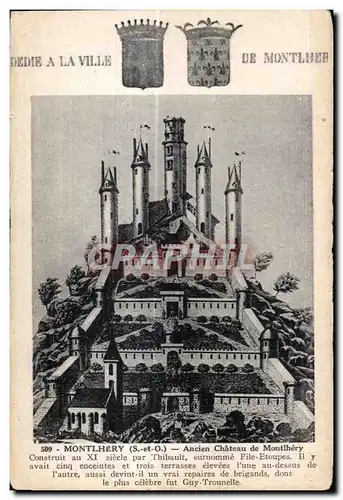Montlhery - Le Chateau Fort - Cartes postales