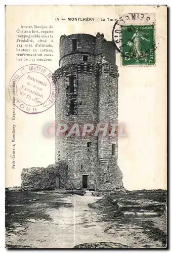 Montlhery - Chateau - La Tour - Cartes postales