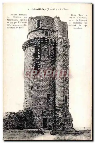 Montlhery - Chateau - La Tour - Cartes postales