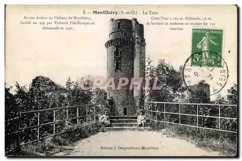 Montlhery - La Tour - Chateau Enfants - Ansichtskarte AK