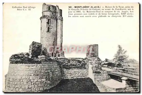 Montlhery - Ruines de la Tour - Chateau - Cartes postales