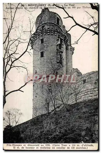 Montlhery - Chateau - La Tour - Cartes postales