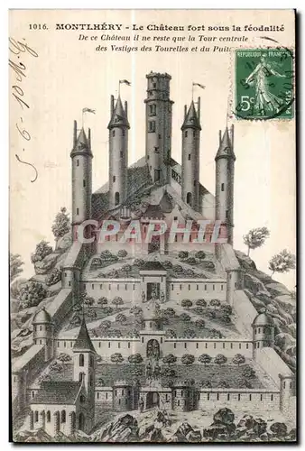 Montlhery - Chateau Fort - Cartes postales