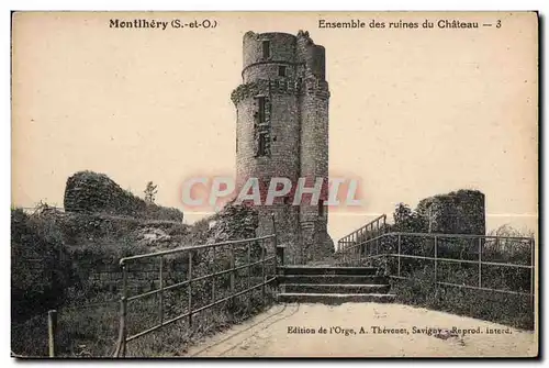 Montlhery - Le Chateau - La Tour - Cartes postales