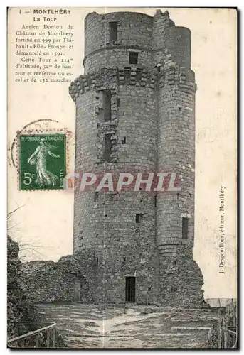 Montlhery - Le Chateau - La Tour - Cartes postales