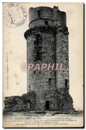 Montlhery - Le Chateau - La Tour - Cartes postales