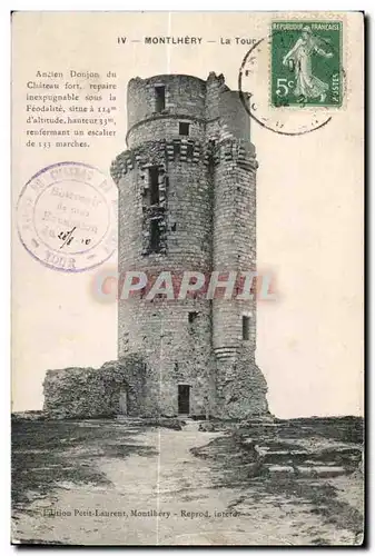 Montlhery - Le Chateau - La Tour - Cartes postales