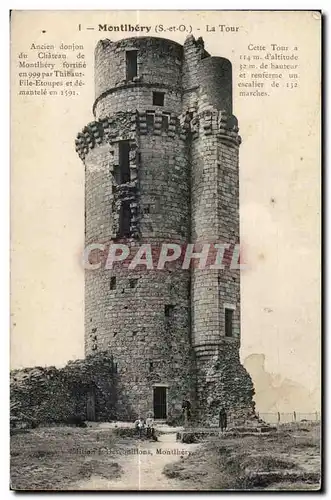 Montlhery - Le Chateau - La Tour - Cartes postales